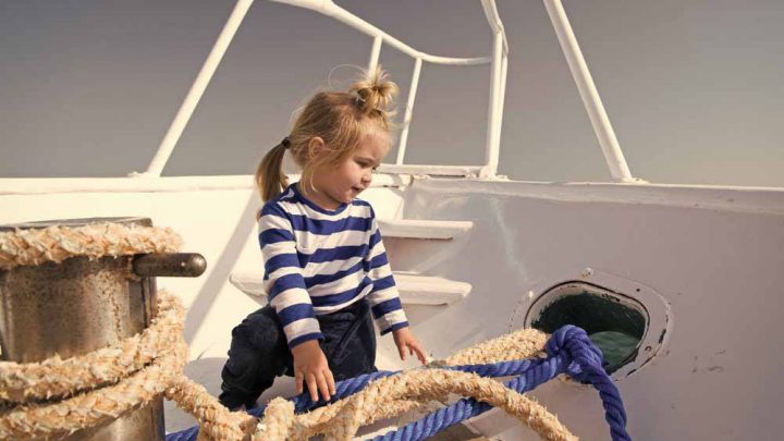 Фото "Дети на яхте"
